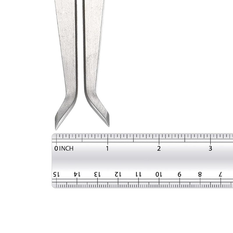 Kozelo Spring Inside Caliper - [8 Inch] Stainless Steel Spring Caliper Straight-Leg Measurement Tool for Size Measuring Use, Silver Tone - Image 5